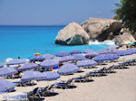 Het mooie zandstrand van Kathisma foto 11 - Lefkas (Lefkada)